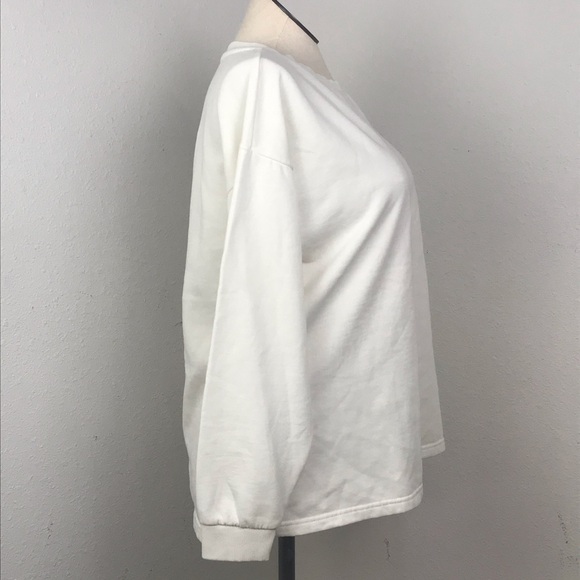 Roxy Love Song A Pullover Women’s Size S Color White Hi-Low Length lightweight. - Picture 4 of 15